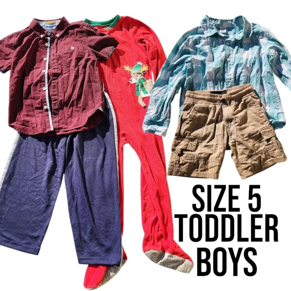 Size 5 6 Toddler Boy's Clothing Bundle Lot 5 items Boy Clothing Gymboree…